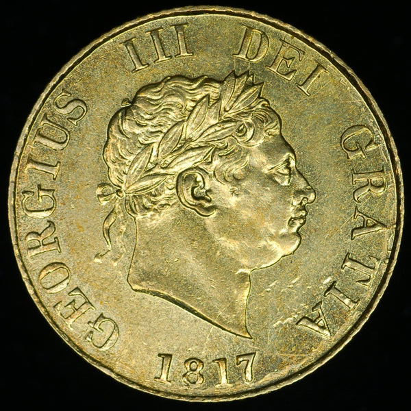 George III Half Sovereign. 1817