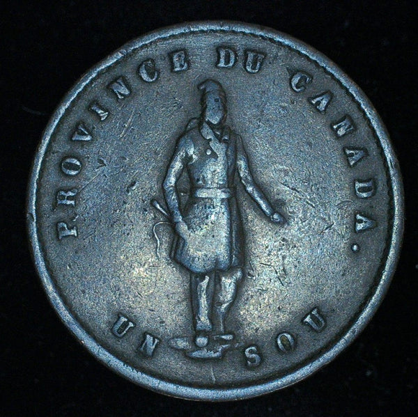 Canada. Quebec Bank Token. Half Penny. 1852