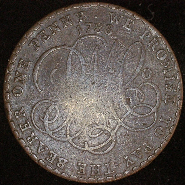 Anglesey. One Penny token. 1788