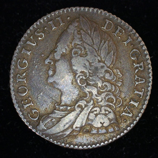 George II. Sixpence. 1757
