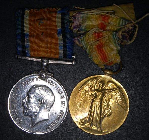WW1. Pair. Hill. R.N.