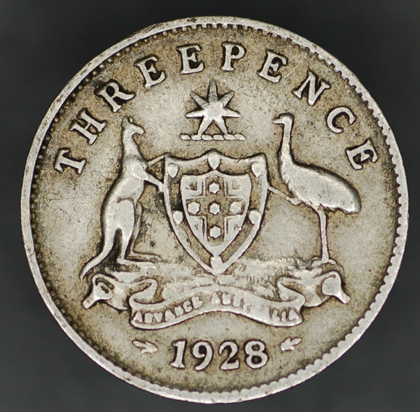 Australia. Threepence. 1928
