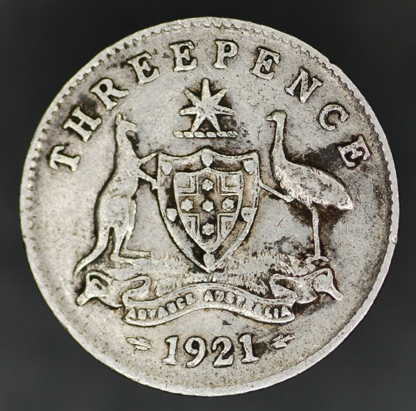 Australia. Threepence. 1921