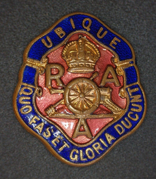 Royal Artillary Association. Lapel badge.