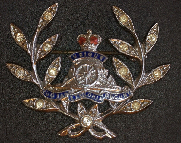 Royal Artillery sweetheart brooch.