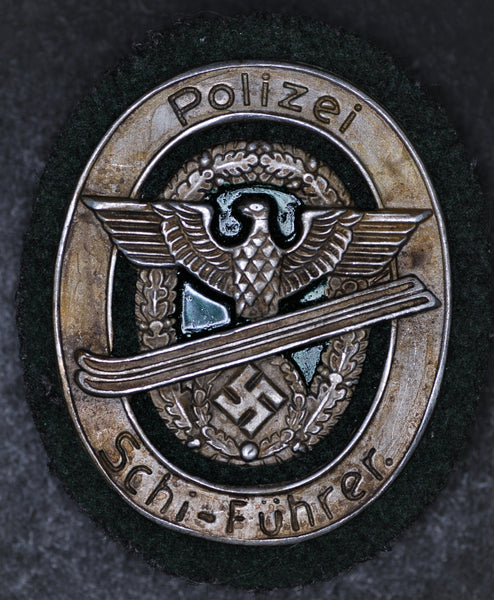 Germany. Polizei Schi-Fuhrer badge. Reproduction