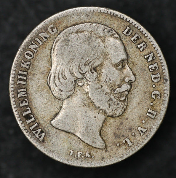 Netherlands. 1/2 Gulden. 1858