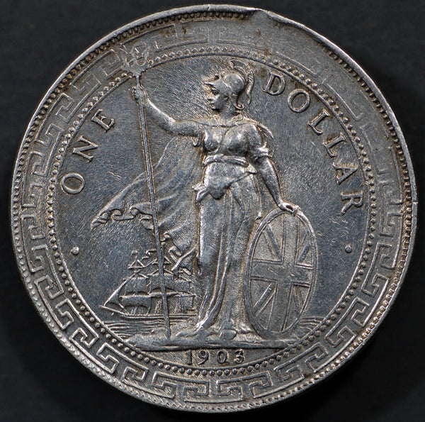 Great Britain. Trade Dollar. 1903 B