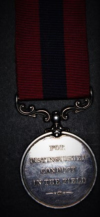 A gallantry medal to a brave man