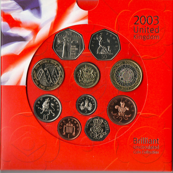 Royal Mint. Uncirculated year sets. 1982- 2007