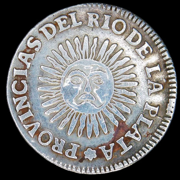 Argentina. 2 Soles. 1825. RA CA DE BAs