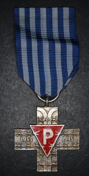 Poland. Auschwitz cross. Replica.