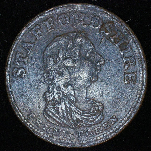 Cornwall, Redruth, Mule Penny, 1812