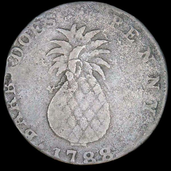 Barbados. One Penny. 1788
