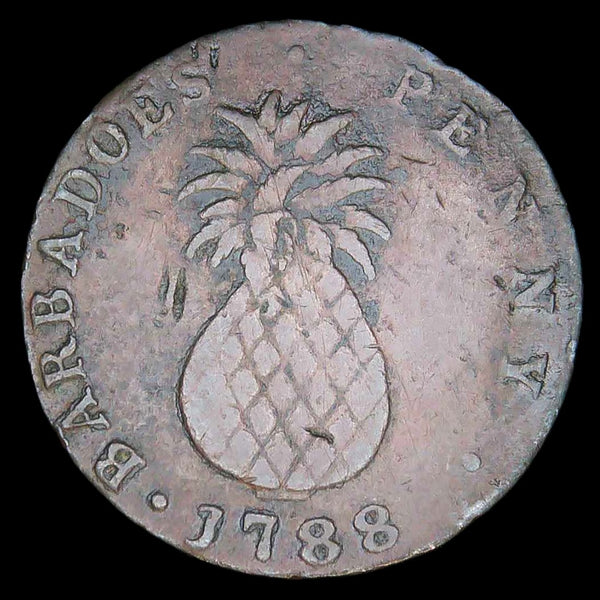 Barbados. One Penny. 1788