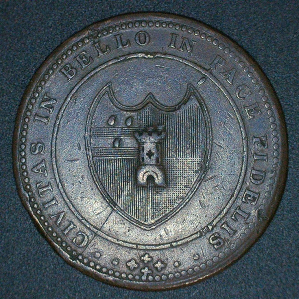 Worcester. One Penny token. 1811