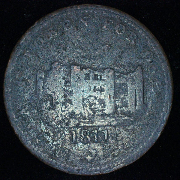 Newark. One Penny token. 1811