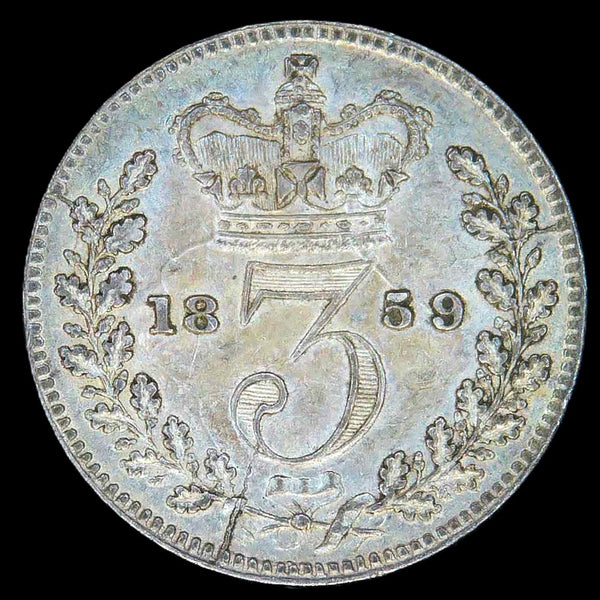 Victoria. Threepence. 1859.
