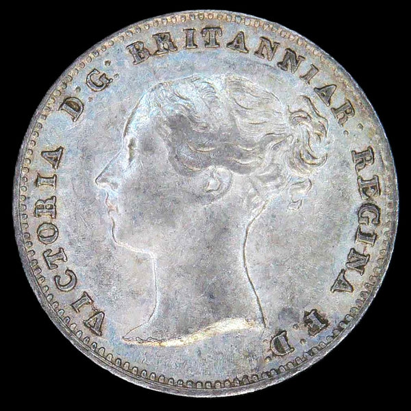 Victoria. Threepence. 1859.