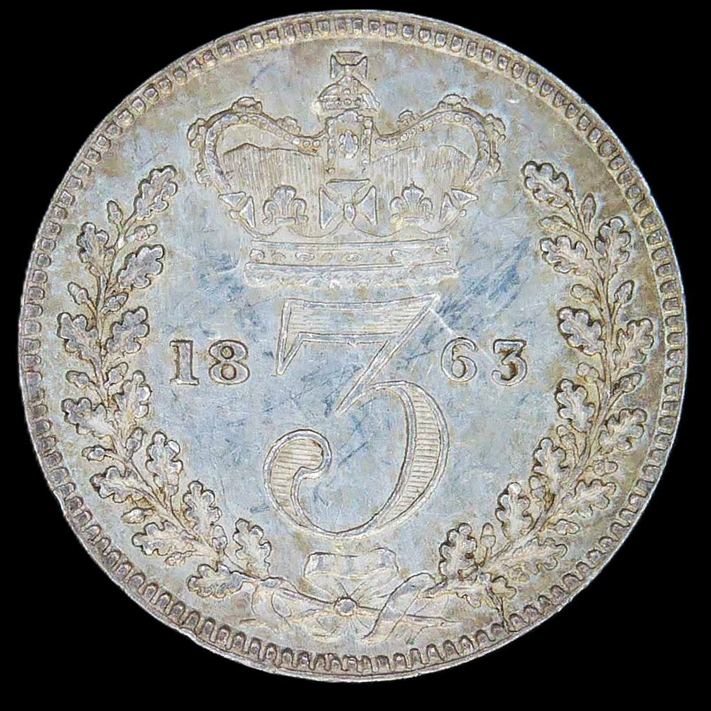 Victoria. Threepence. 1863.
