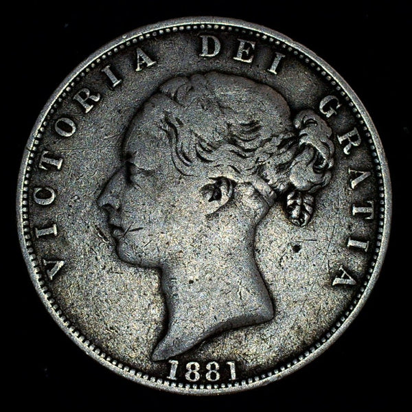 Victoria. Halfcrown. 1881