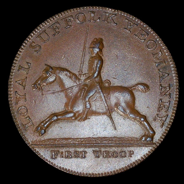 Suffolk. Blything Hundred Halfpenny. 1794