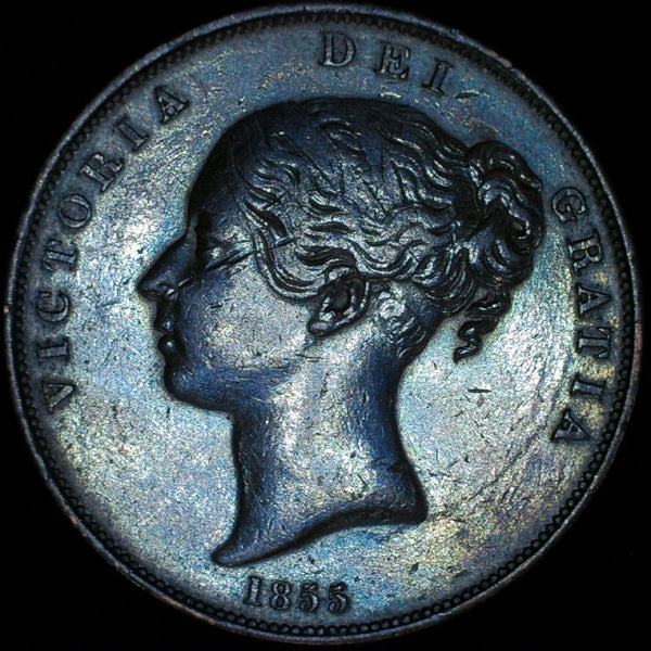 Victoria. Penny. 1855