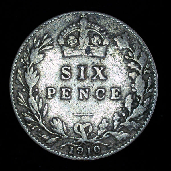 Edward VII. Sixpence. 1910