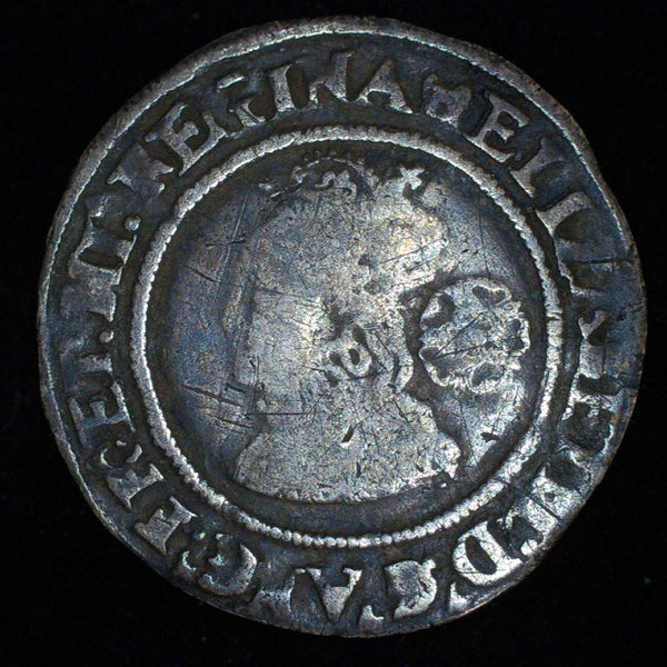 Elizabeth I. Sixpence. 1566