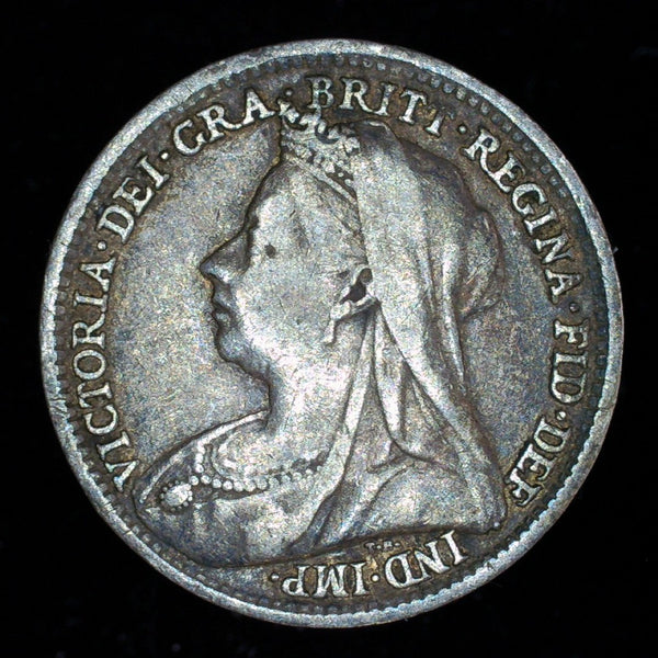 Victoria. Threepence. 1896. A selection