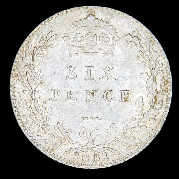 Victoria. Sixpence. 1901. A selection.