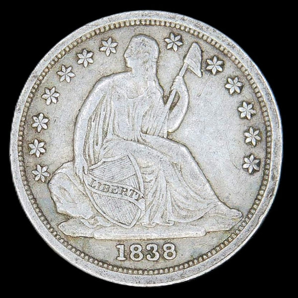 USA. 10 Cents. 1838