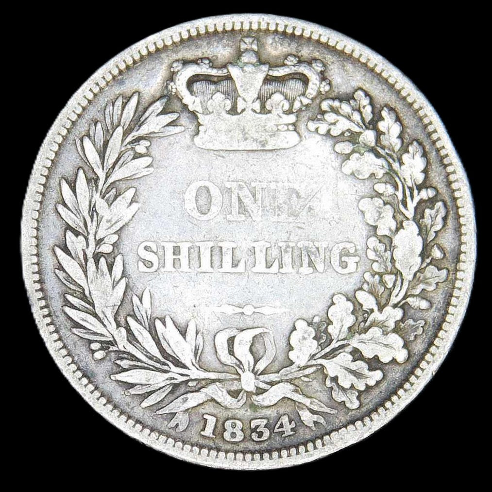 William IV. Shilling. 1834.