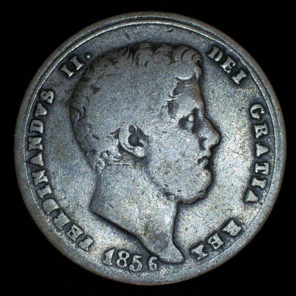 Italy. Naples. 20 Grana. 1856