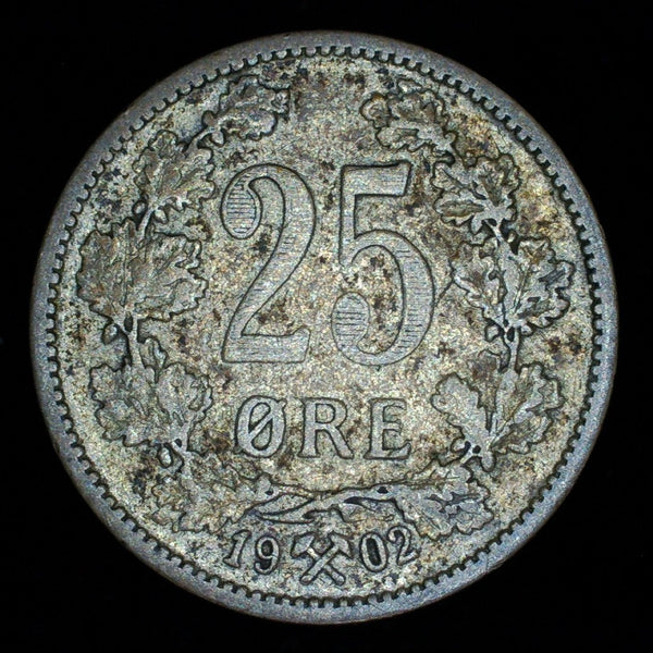 Norway. 25 Ore. 1902