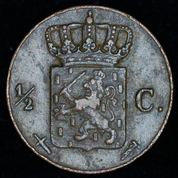 Netherlands. Half Cent. 1863