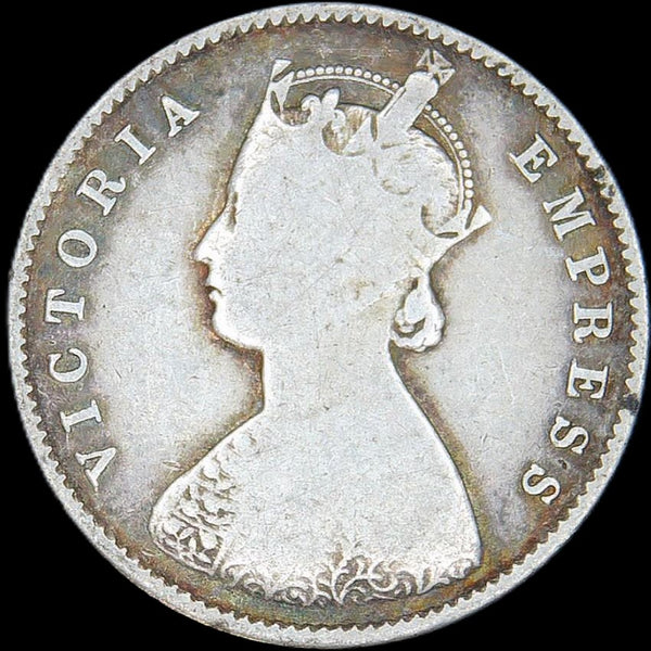 India. Half Rupee. 1888.