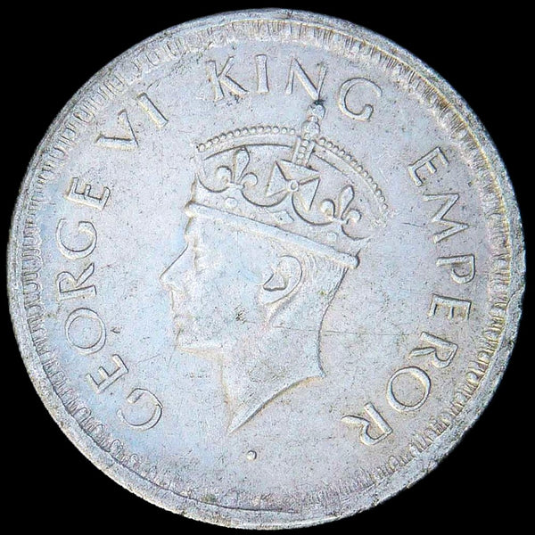 India. Half rupee. 1944