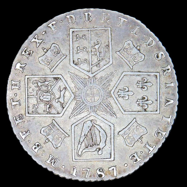 George III. Sixpence. 1787. A selection.