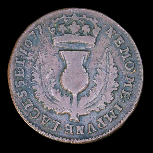 Scotland. Charles II. Bawbee. 1677