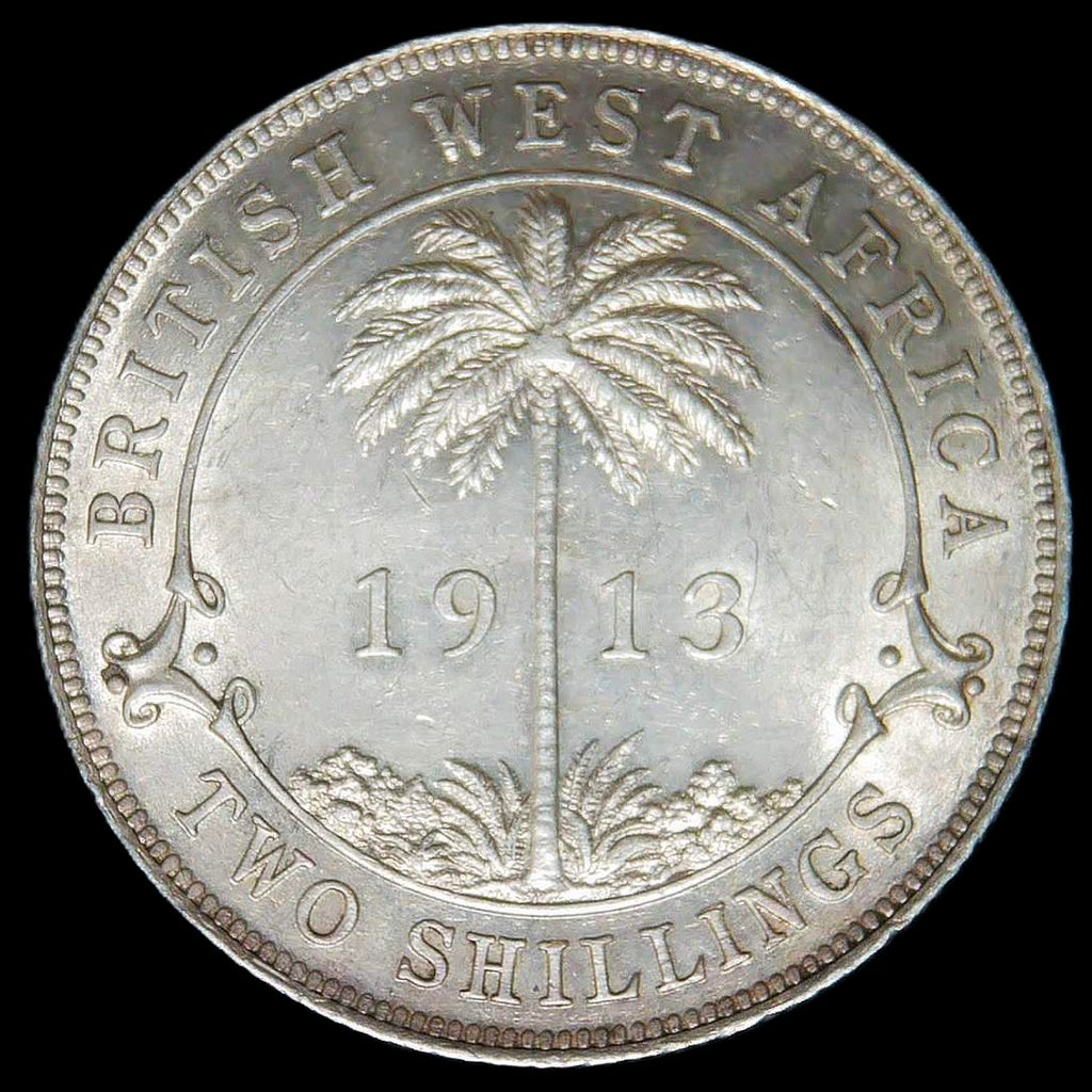 British West Africa. 2 Shillings. 1913