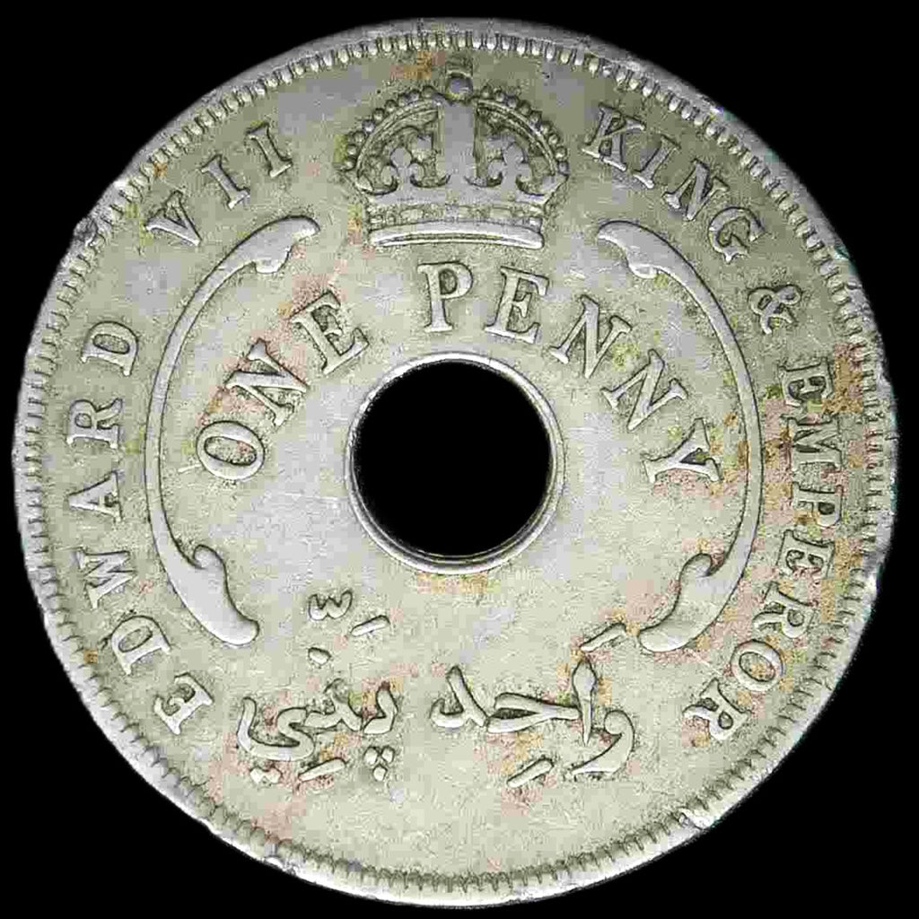 British West Africa. One Penny. 1908