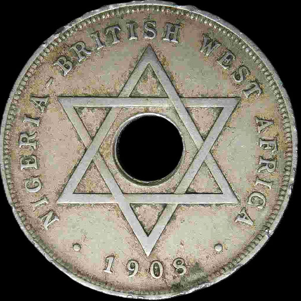 British West Africa. One Penny. 1908