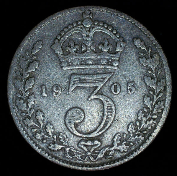 Edward VII. Threepence. 1905
