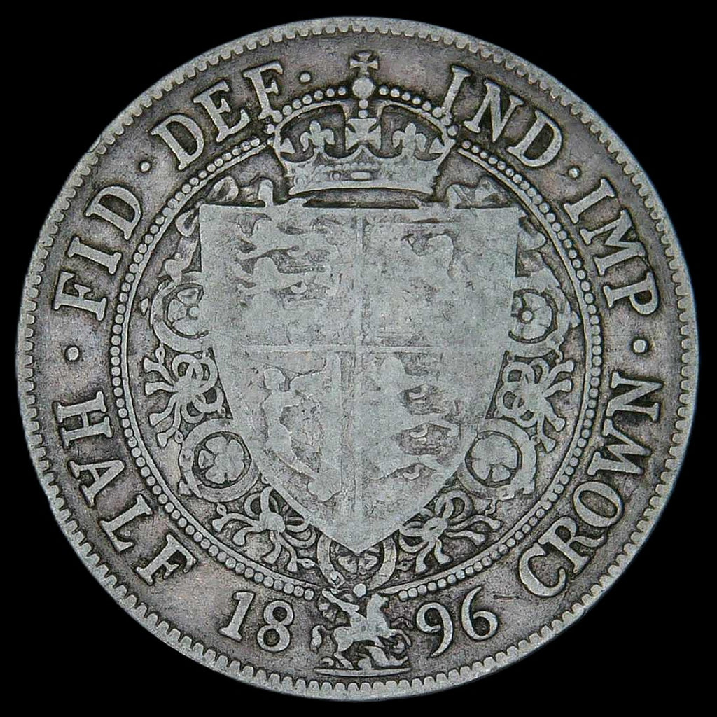 Victoria. Halfcrown. 1896