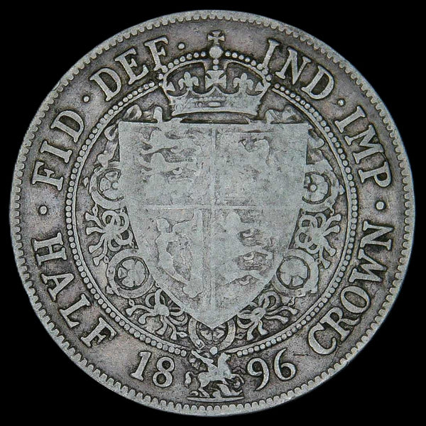 Victoria. Halfcrown. 1896
