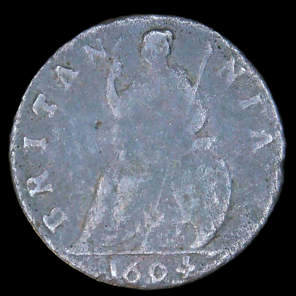 William & Mary. Farthing. 1694