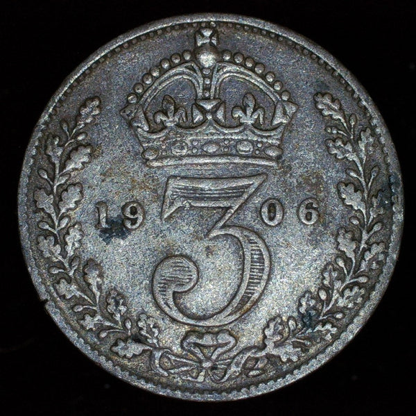 Edward VII. Threepence. 1906