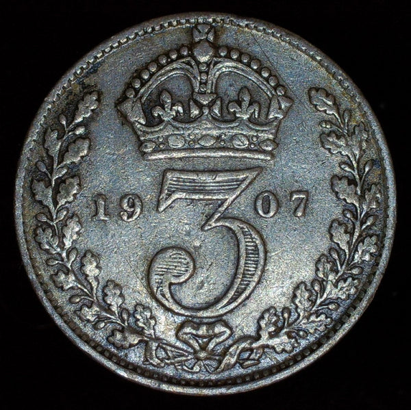 Edward VII. Threepence. 1907