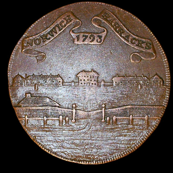 Norfolk. Norwich. Half Penny. 1793. John Rooks.